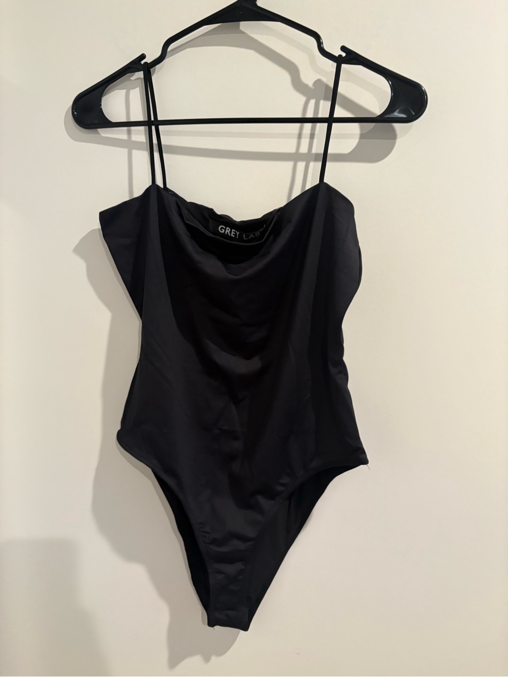 GREY LAB Black  Bodysuit brand new